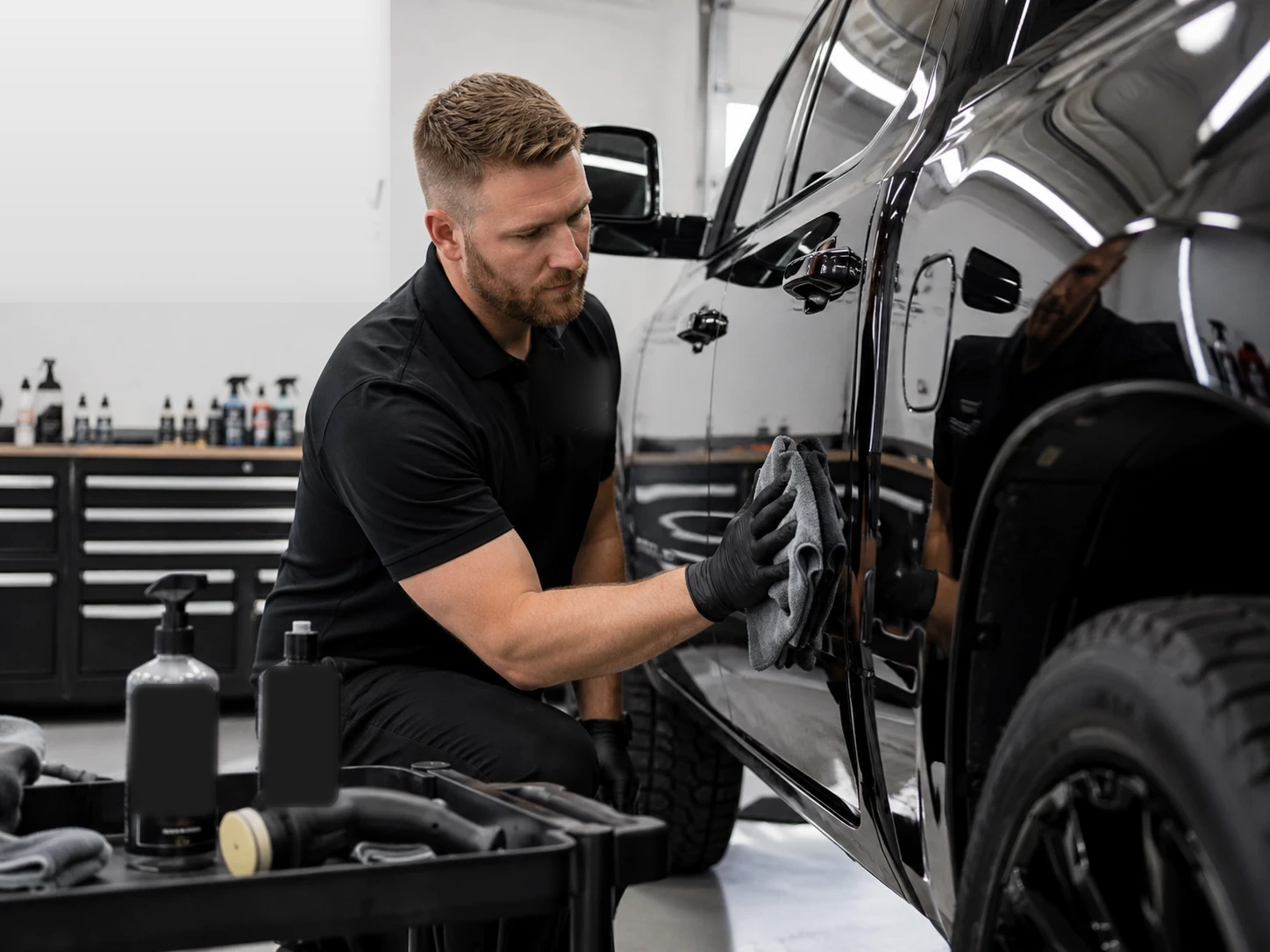 Interior and exterior auto detailing